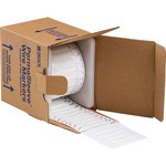 image of Brady PermaSleeve 3FR-187-2-WT-S-2 Die-Cut Printer Sleeve - 1 in x 0.335 in - Polyolefin - White - B-344 - 89962