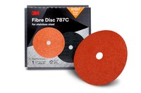 image of 3M 787C Fibre Disc 87257 - 7 in - 36+ - Ceramic Precision-Shaped Grain