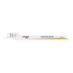 image of Lenox Gold Curved Wood Reciprocating Saw Blade 21063676GRC - 6 TPI - 7/16 in Width x 0.05 in Thick - Bi-Metal