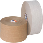 image of Shurtape WP 200 Kraft Water Activated Tape - 70 mm Width x 138 m Length - 6.75 mil Thick - SHURTAPE 101706