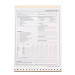 Brady Carbonless Copy Paper Work Permit 65937 - 754476-65937