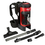 image of Milwaukee M18 FUEL - Backpack Vacuum - Red - 4 qt - 0885-20 - 50817