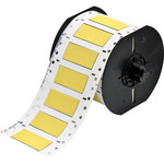 image of Brady B33-500-2-342YL Die-Cut Printer Sleeve - 2 in x 1/2 in - Polyolefin - Yellow - B-342 - 96767