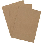 Shipping Supply Kraft Chipboard Pads - 7 in x 5 in x.022 in - SHP-2353