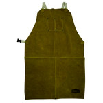 image of West Chester Ironcat 7010 Yellow Kevlar/Leather Welding - 2 Pockets - 24 in Width - 36 in Length - 662909-003843