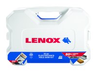 image of Lenox Speed Slot Electrician's Hole Saw Kit 30800600L - Bi-Metal