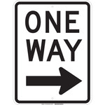 image of Brady B-120 Fiberglass Reinforced Polyester Rectangle White Stop Signs, Traffic Control Signs & Banners Sign - 18 in Width x 24 in Height - 75162
