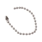 image of Brady 98857 Ball Chain - 4 1/2 in - Stainless Steel
