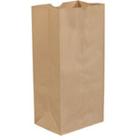 image of Kraft Grocery Bags - 7.75 in x 16 in x 4.75 in - SHP-3990