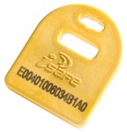 image of 3M RFID Tag 70071696259, Thermoplastic, Yellow - 27421