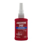 image of Loctite 243 Blue Threadlocker IDH:1329467 - Medium Strength - 50 ml Bottle - 43897