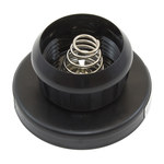 image of PIP E-Flare 939-EFMAGBASE Black Standard Base Mount - 3 in Width - 1 1/2 in Height - 616314-83921