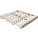 image of Natural Wood Heat Treated Pallet - 42 in x 48 in - 13042