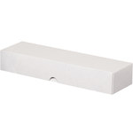 White Stationery Folding Cartons - 12 in x 3.5 in x 2 in - SHP-3196