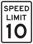 image of Brady B-959 Aluminum Rectangle White Stop Signs, Traffic Control Signs & Banners Sign - 12 in Width x 18 in Height - Reflective - 115222