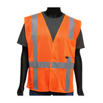 image of West Chester Viz-Up High-Visibility Vest 47218/L - Size Large - Orange - 50573