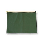 image of Chicago Protective Apparel Green FR Duck Heat-Resistant Apron - 24 in Width - 18 in Length - W24-GFRD