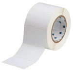image of Brady THT-19-459-1 Die-Cut Printer Label Roll - 3 in x 2 in - Polyester - White - B-459 - 30293