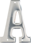 image of Brady 1600-A Letter Label - Silver - 53250