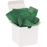 image of Green Gift Grade Wrapping Tissue - 20 in x 30 in - 8056