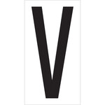 image of DL9310V Letter Labels - Black/White - 9010