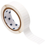 image of Brady THT-199-482-3 Die-Cut Printer Label Roll - 1.25 in x 1.05 in - Polyester - White - B-482 - 92427