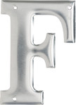 image of Brady 1600-F Letter Label - Silver - 53255