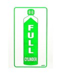 image of Brady Prinzing B-811 Vinyl Rectangle White Chemical Storage Sign - SM571E