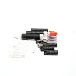 3M 5321 Black EPDM Motor Lead Splicing Kit - Compatible with Polyethylene Cable - 12271