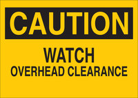 image of Brady B-555 Aluminum Rectangle Yellow Equipment Safety Sign - 14 in Width x 10 in Height - 42465