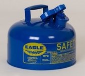image of Eagle Safety Can UI-25-SB - Blue - 00467