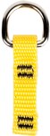 image of 3M DBI-SALA Fall Protection for Tools 1500003 Yellow D-Ring - 1/2 in Width - 2 1/4 in Length