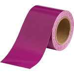 image of Brady 105576 Purple Pipe Banding Tape - 4 in Width - 30 yd Length - B-946