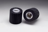 image of 3M 3 in dia x 3 in width - Rubber Slotted Expander Wheel - 77722