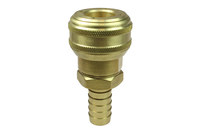 image of Coilhose Coupler 343A - 3/4 in ID Hose Thread - Brass - 12120
