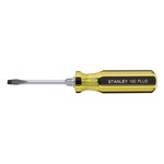 image of Stanley 3/16 in Slotted 100 Plus Screwdriver - Steel - 3 in - 08261