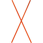 image of Brady Fiberglass Sign Cross Rib - 36 in Length - 57070