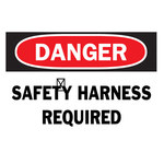 image of Brady B-120 Fiberglass Reinforced Polyester Rectangle White Confined Space Sign - 14 in Width x 10 in Height - 60241