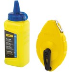 image of Stanley ABS Chalk Reel Kit - 100 ft Length - 47-442