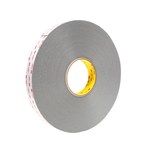 image of 3M 4941 Gray VHB Tape - 1 in Width x 36 yd Length - 45 mil Thick
