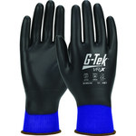 image of PIP G-Tek VR-X 33-VRX180 Black Large General Purpose Gloves - Polyurethane Full Coverage Coating - 33-VRX180/L