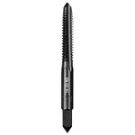 image of Milwaukee 14-20 UNS Plug Tap 49-57-5133 - 4 Flute - Black Oxide - 2.5 in Overall Length - High Carbon Steel