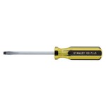 image of Stanley 3/16 in Slotted 100 Plus Screwdriver - 7 3/4 in - 08124