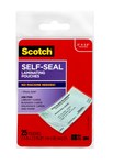 image of 3M Scotch Clear Lamination Pouch - 3 1/2 in Width - 2 in Height - 021200-59395