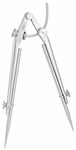 image of Starrett Carpenters and Sheet Metal Workers Extension Divider with Caliper Legs - 6 in (150mm) Length - 85E
