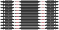image of Bosch Impact Tough T20 Torx Double End Bit Set ITDET206B - Alloy Steel - 6 in Length - 48471