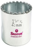 image of Starrett Tile Hole Saw KD0196-N - 1-9/16" Diameter - Diamond Grit