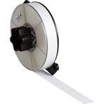 image of Brady WRAP-13-499 Die-Cut Printer Label Roll - 1 in x 1 in - Nylon - White - B-499 - 60632