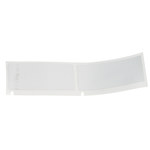 image of Brady MetaLabel M4-60-428 Metallized Labels - 1 in x 2 in - Polyester - Black on Light Gray - B-428 - 59190
