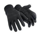 image of HexArmor GatorPose Black 9 Fleece Liner Glove Liner - 9859-L (9)